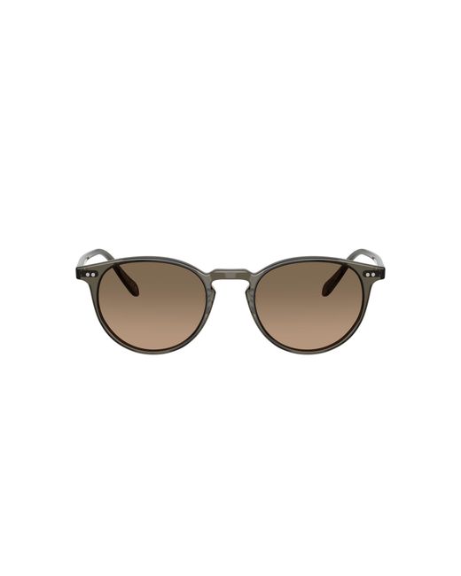 Oliver Peoples Black Sunglass Ov5004su Riley-r Sun