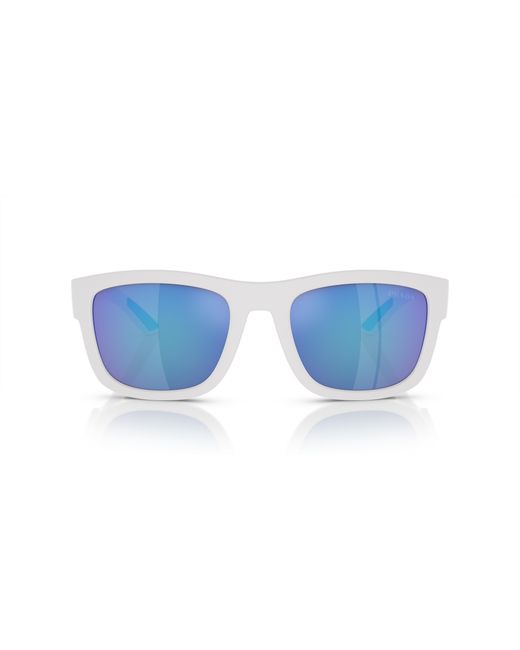 Prada Linea Rossa Black Sunglass Ps A06s for men