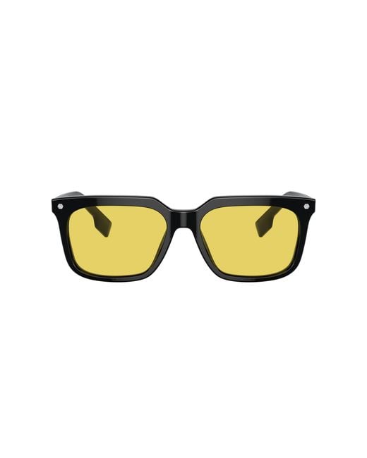 Burberry Black Sunglass Be4337f Carnaby for men