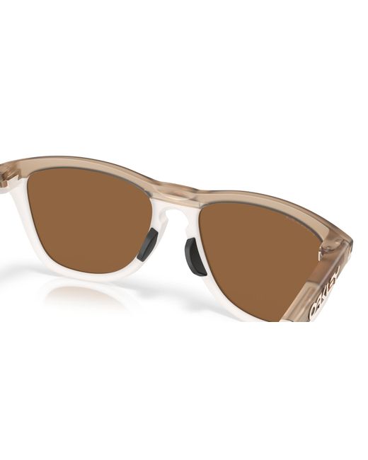 Oakley Black Frogskinstm Range Sunglasses - Color: Matte Sepia for men