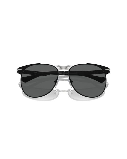 Persol Black Sunglass 649 Iron