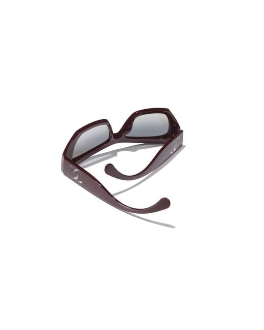 Chanel Black Sunglass Cat Eye Sunglasses Ch5527