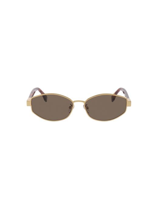 Fendi Black Sunglass Baguette Fe40216u