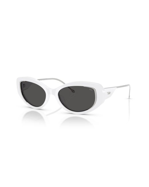 DIESEL Black Sunglass Dl2001mu