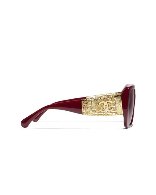 Chanel Black Sunglass Ch5532 Square Sunglasses Ch5532