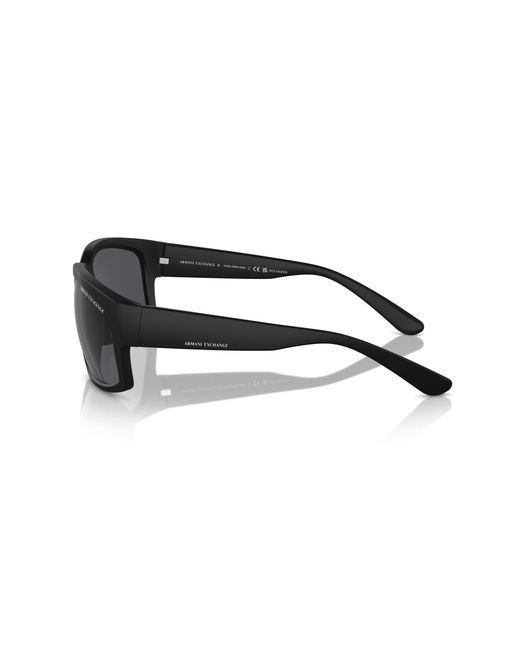 ARMANI EXCHANGE Black Sunglass Ax4142su for men
