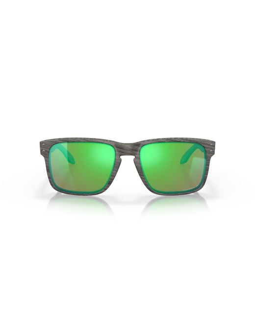 Oakley Green Sunglass Holbrooktm Woodgrain Collection for men