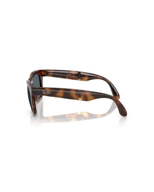 Ray-Ban Black Sunglass Rb4105 Wayfarer Folding Classic for men