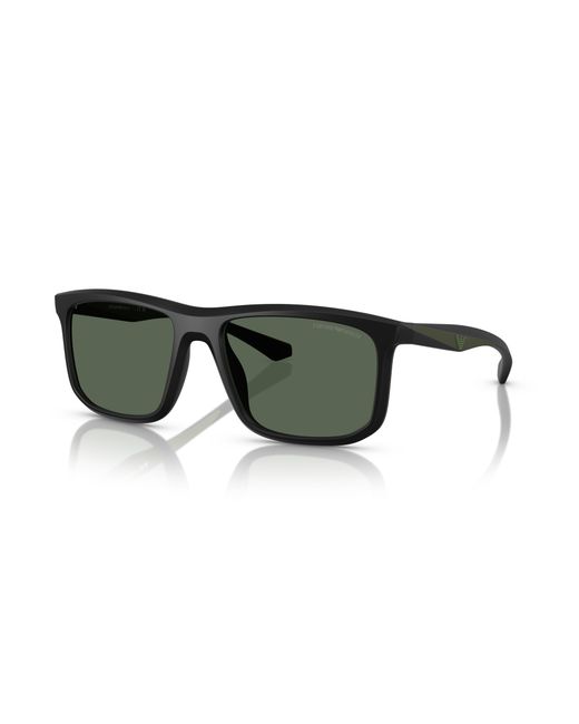 Emporio Armani Black Sunglass Ea4234u for men