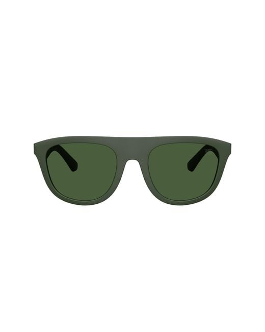 Burberry Green Sunglass Be4459u for men