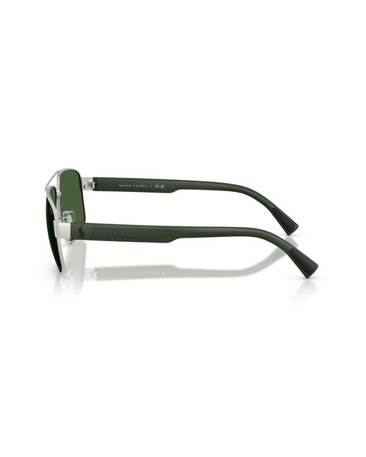 Polo Ralph Lauren Green Sunglass Ph3165 for men