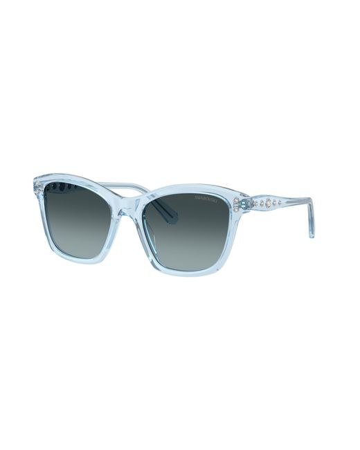 Swarovski Black Sunglass Sk6063
