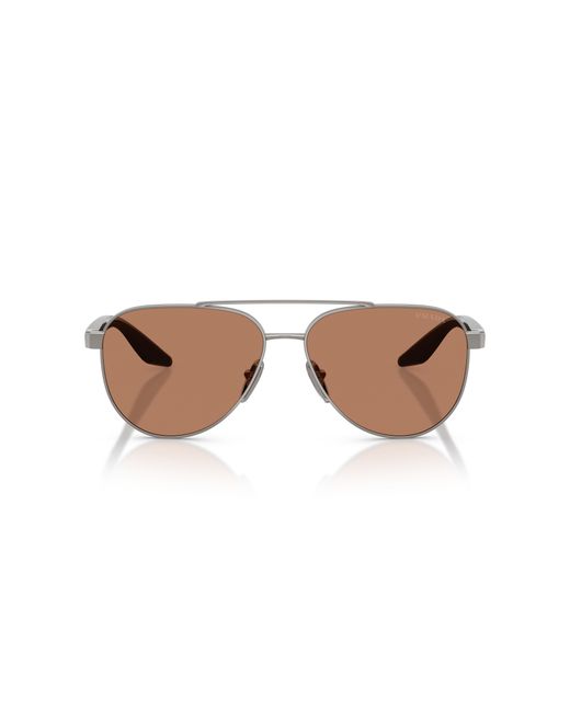 Prada Linea Rossa Black Sunglass Ps 53zs for men