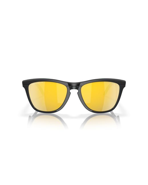Oakley Black Sunglass Frogskinstm Hybrid for men