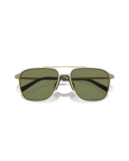 Giorgio Armani Green Sunglass Ar6110 for men