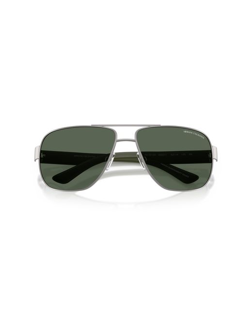 ARMANI EXCHANGE Green Sunglass Ax2012s for men