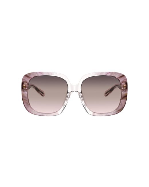COACH Black Hc8323u Universal Fit Sunglasses