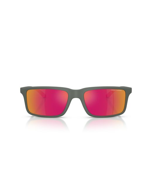 ARMANI EXCHANGE Black Sunglass Ax4157su for men