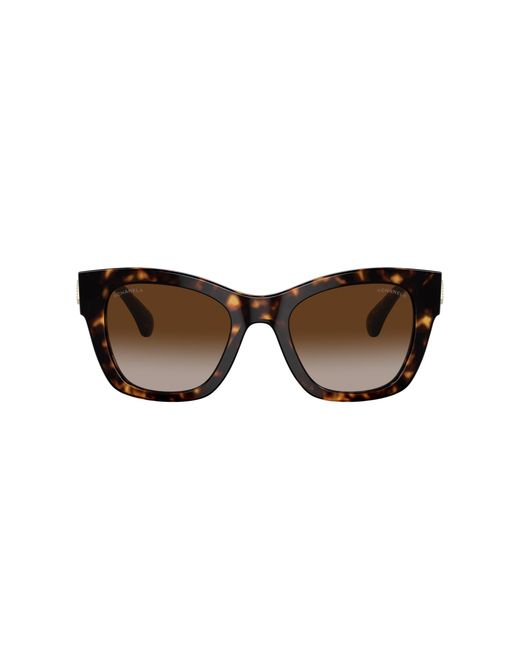 Chanel Black Sunglass Square Sunglasses Ch5478a