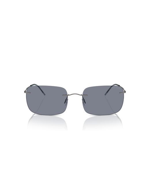 Giorgio Armani Black Sunglass Ar1512m for men