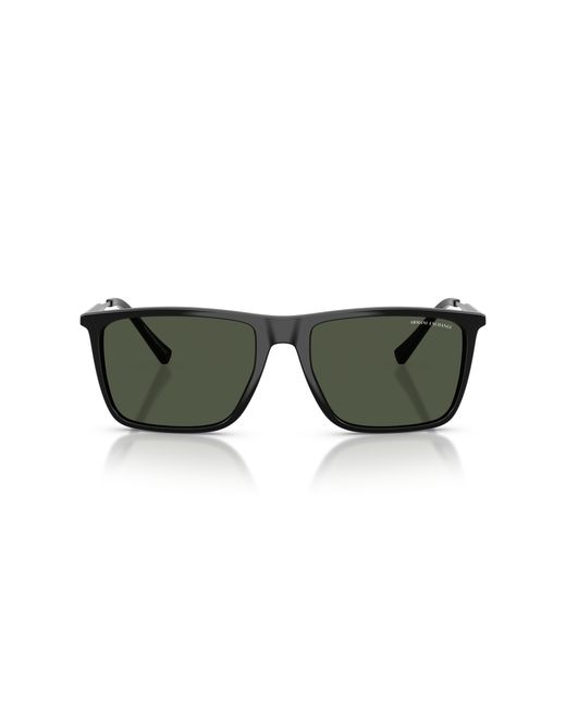 ARMANI EXCHANGE Black Sunglass Ax4160s for men
