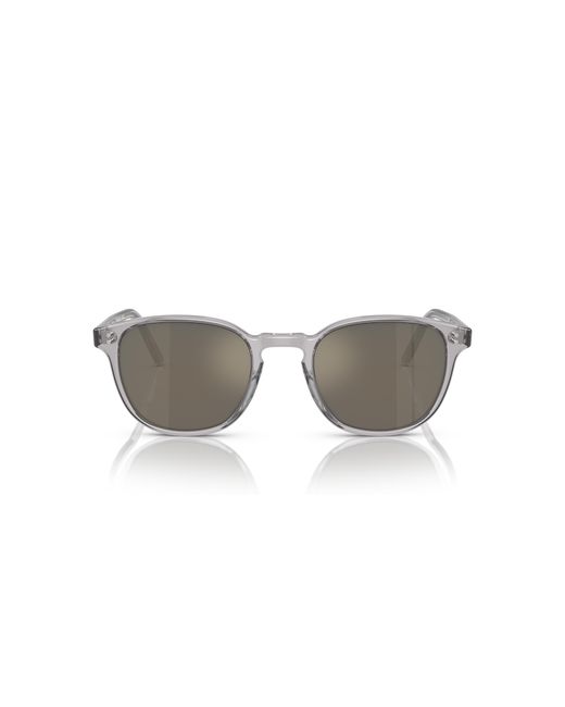 Oliver Peoples Black Sunglass Ov5219s Fairmont Sun for men