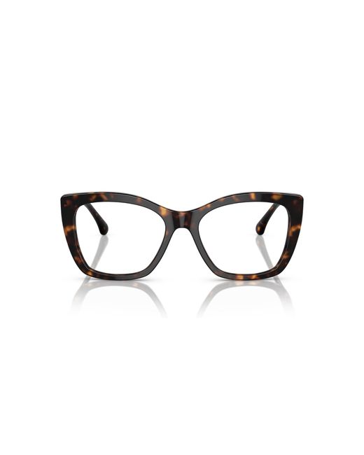 Chanel Black Sunglass Cat Eye Eyeglasses Ch3460a