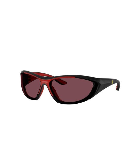 Scuderia Ferrari Black Sunglasses Fz6029U for men