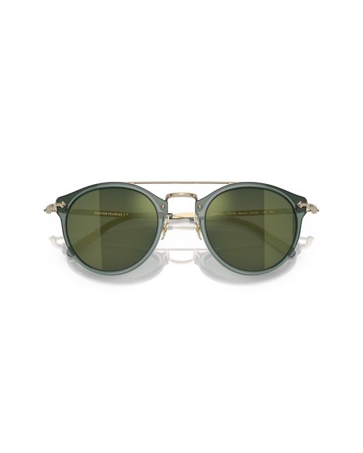 Oliver Peoples Green Sunglass Ov5349s Remick