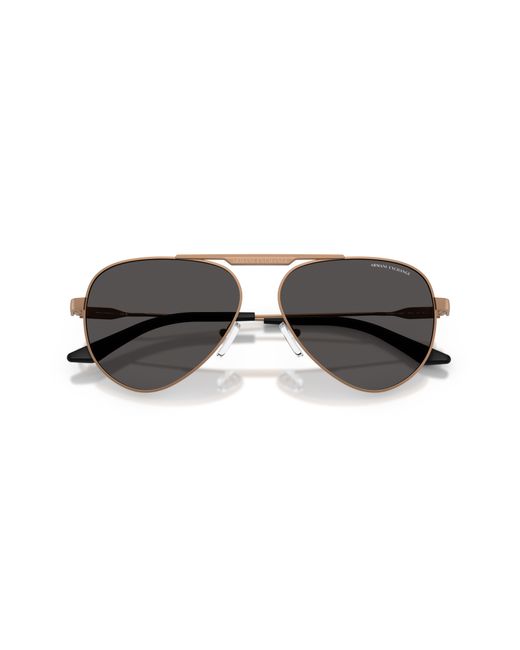 ARMANI EXCHANGE Black Sunglass Ax2060s