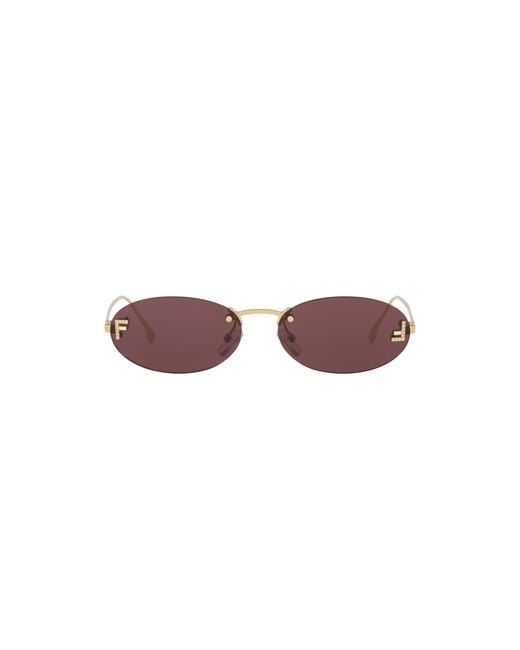 Fendi Black Sunglass Fe4075Us