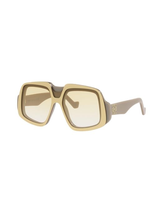 Loewe Black Sunglass Anagram Lw40194i