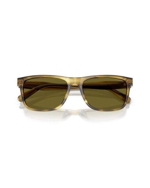 COACH Green Sunglass Cdp55 for men