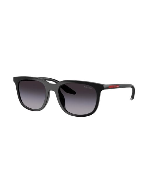 Prada Linea Rossa Black Sunglass Ps B09su for men