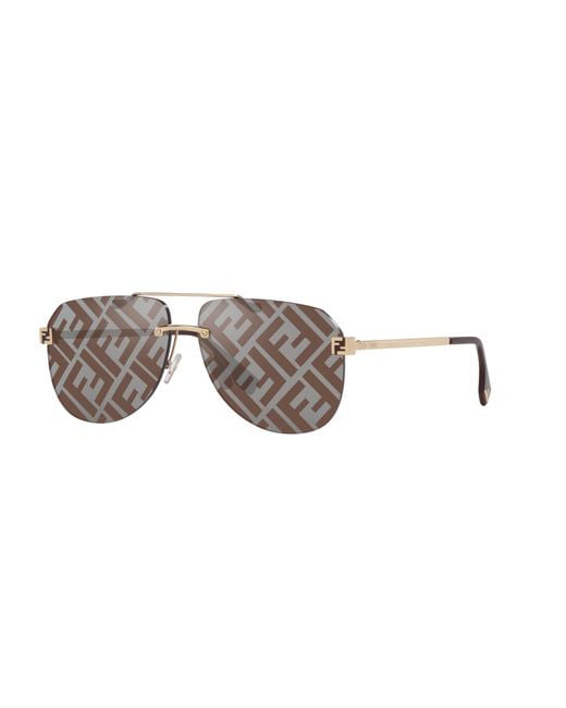 Fendi Black Sunglass Sky Fe40115u for men