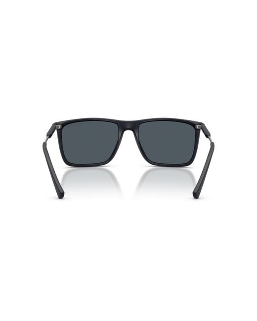 ARMANI EXCHANGE Black Sunglass Ax4160s for men