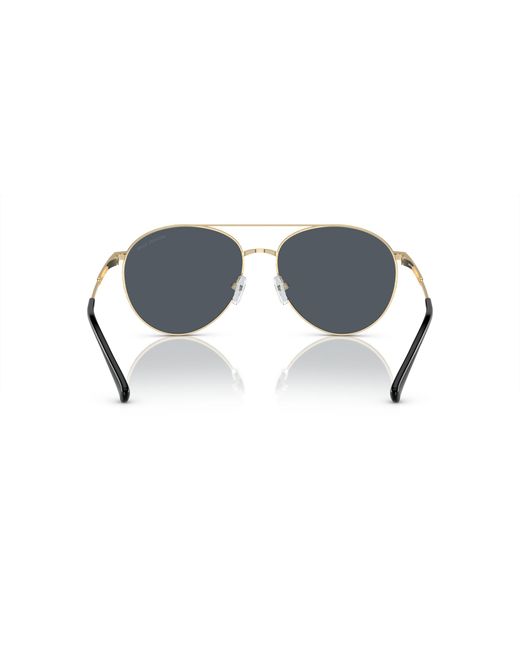 Michael Kors Black Arches (Light) Polarized Fashion Sunglasses