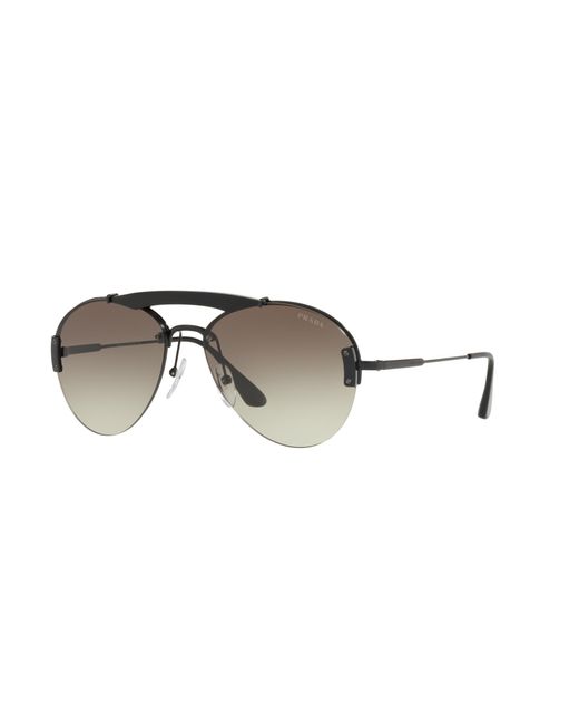 Prada Black Pr 62us 1ab5o2 Sunglasses for men