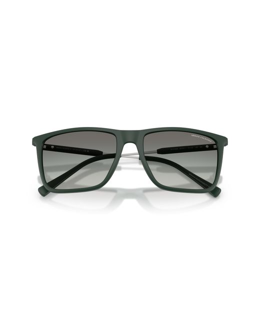 ARMANI EXCHANGE Black Sunglass Ax4160s for men