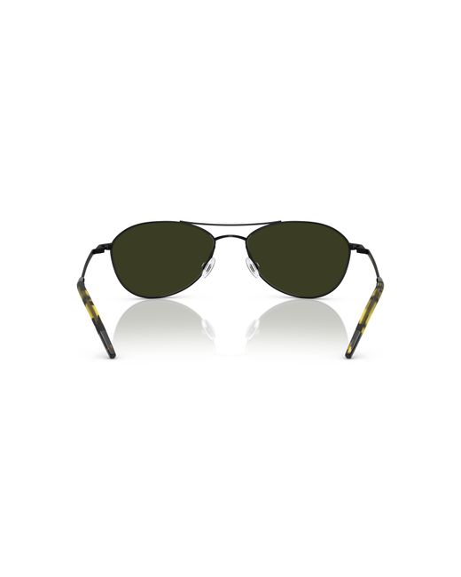 Oliver Peoples Black Sunglass Ov1358s Aero Ii