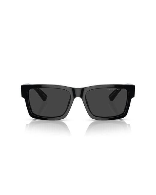 Prada Black Sunglass Pr 25zs for men