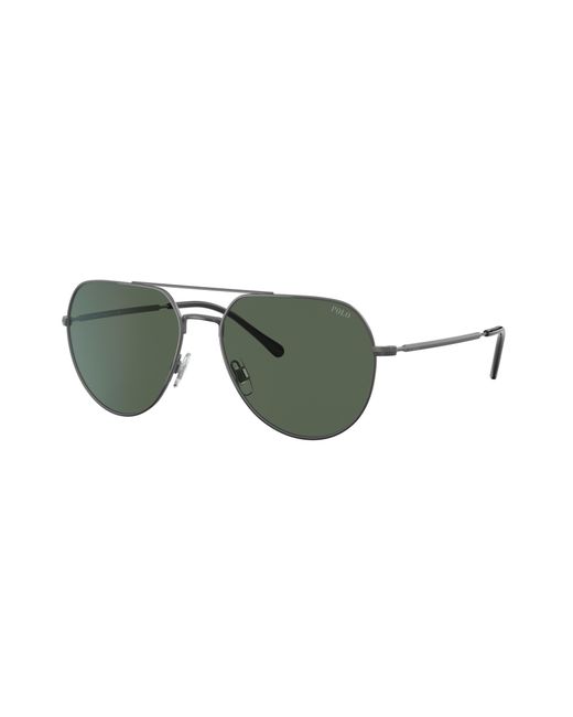 Polo Ralph Lauren Green Sunglass Ph3139 for men