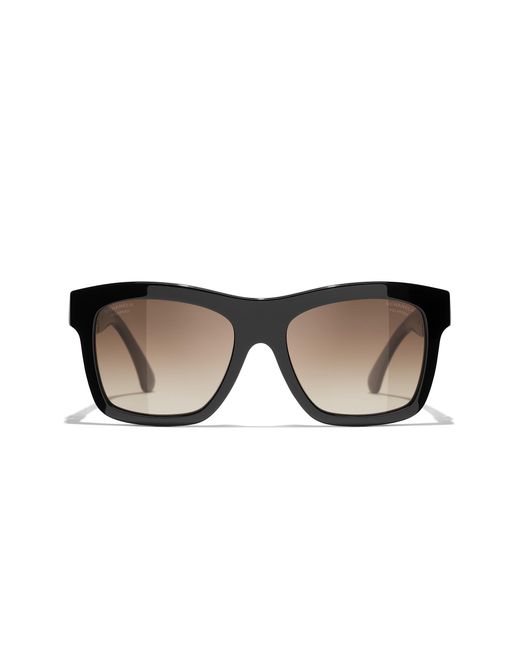Chanel Black Sunglass Ch5533 Square Sunglasses Ch5533