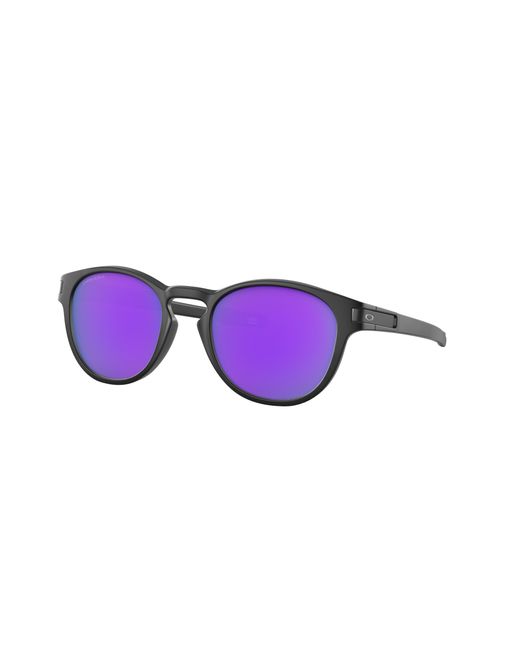 Oakley Purple Oo9265 Latch Oval Sunglasses for men