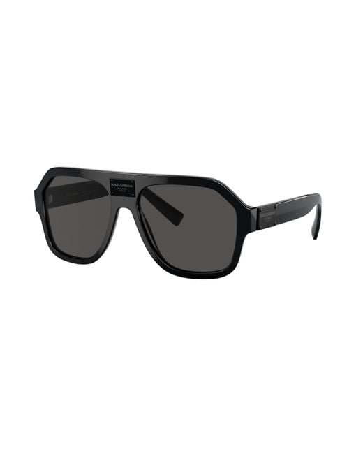 Dolce & Gabbana Black Sunglasses Dg4433f for men
