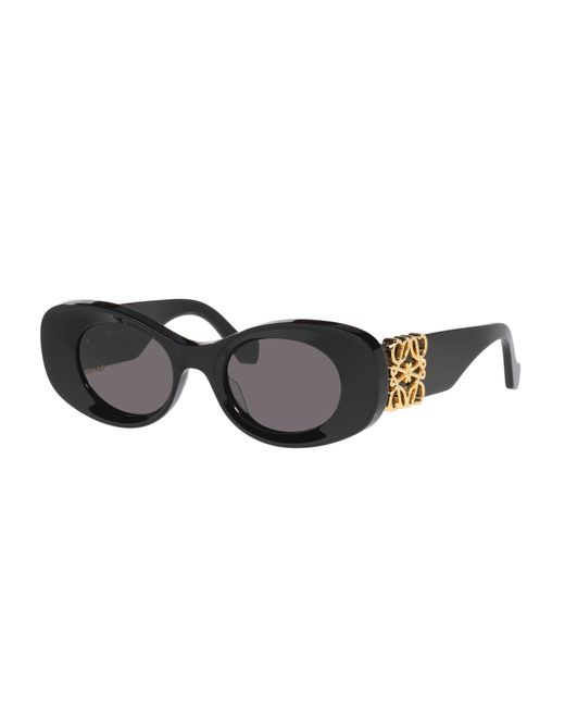 Loewe Black Sunglass Anagram Lw40175u