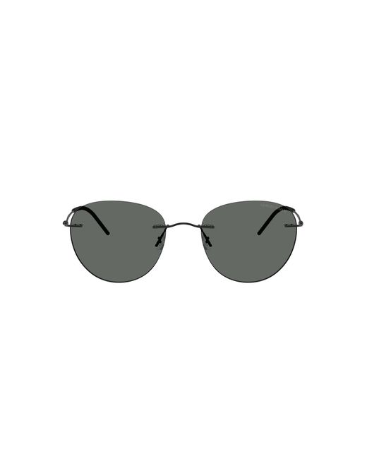 Giorgio Armani Black Sunglass Ar6182 for men