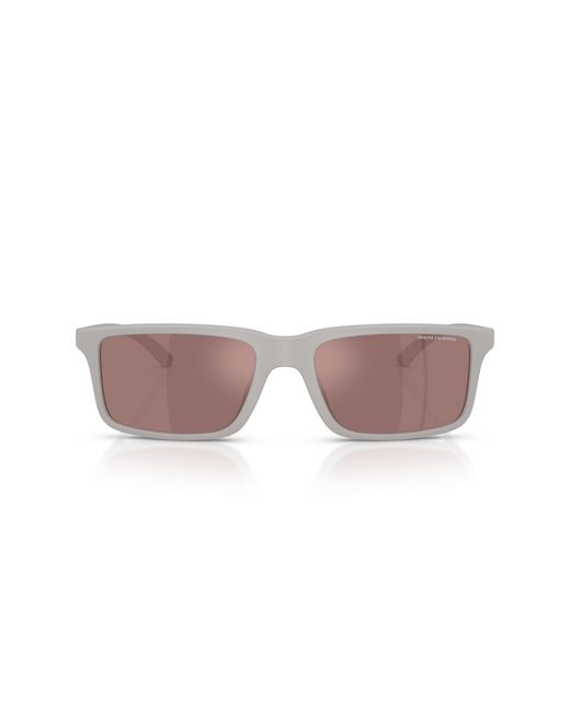ARMANI EXCHANGE Black Sunglass Ax4157su for men