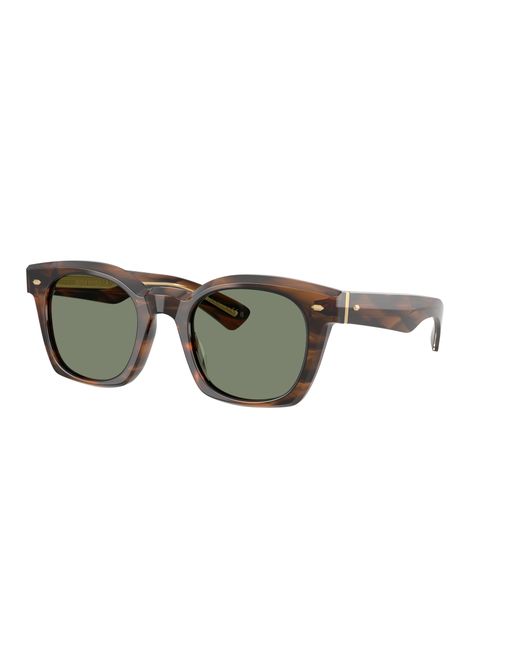 Oliver Peoples Black Sunglass Ov5498su Merceaux 18k