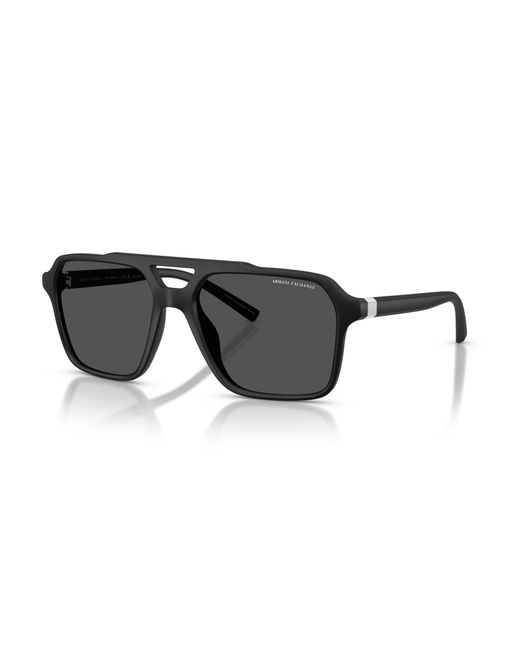 ARMANI EXCHANGE Black Sunglass 0ax4166su for men